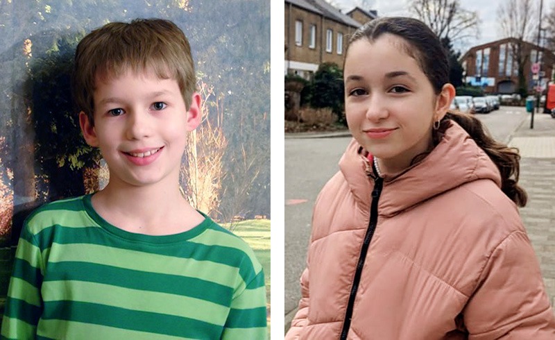 Foto der neuen Vorsitzenden für das Kinderparlament