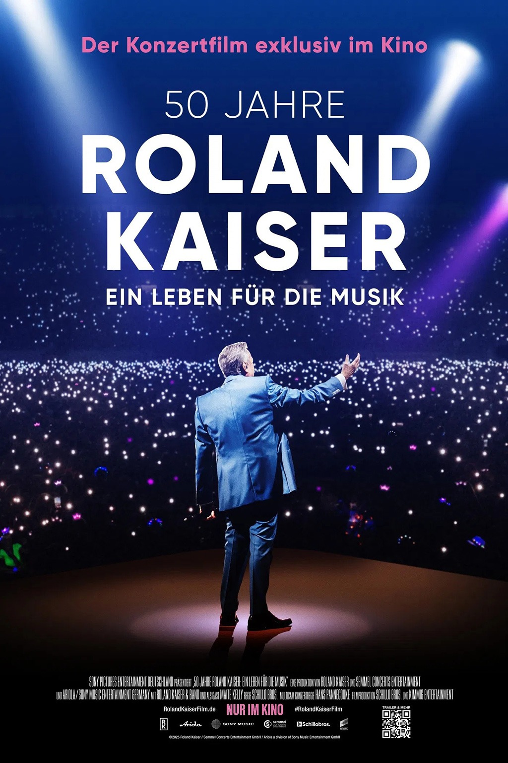 Filmplakat: 50 Jahre Roland Kaiser