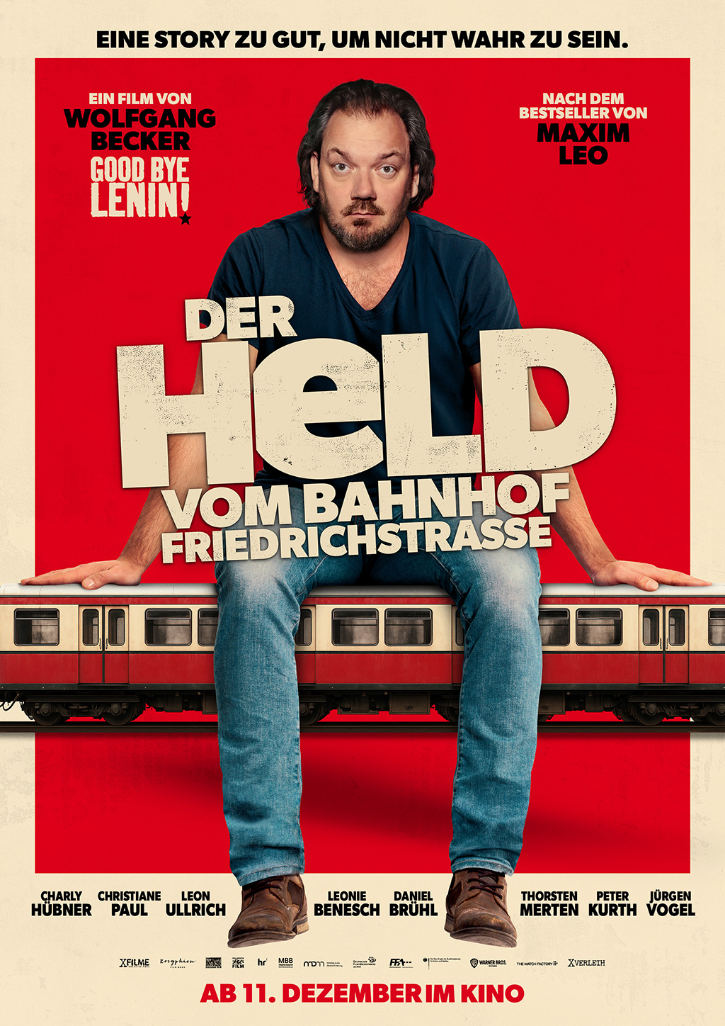 Filmplakat: Der Held vom Bahnhof Friedrichstraße