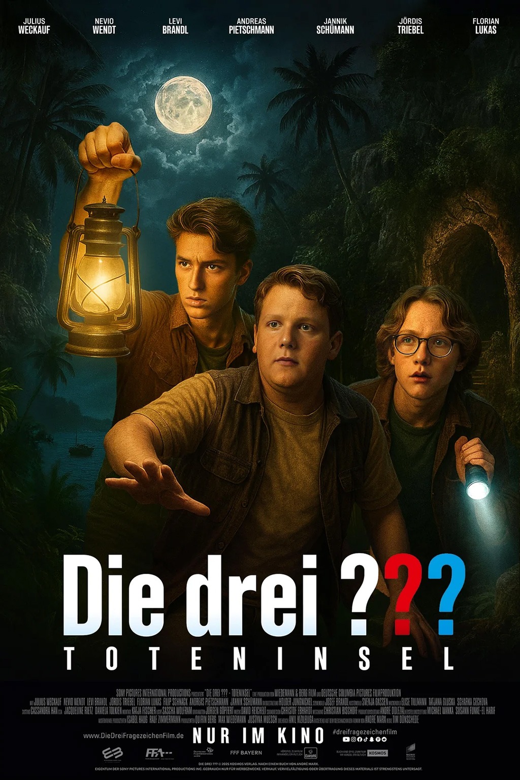 Filmplakat: Die drei ??? – Toteninsel