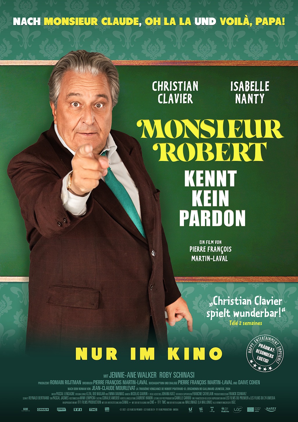 Filmplakat: Monsieur Robert kennt kein Pardon