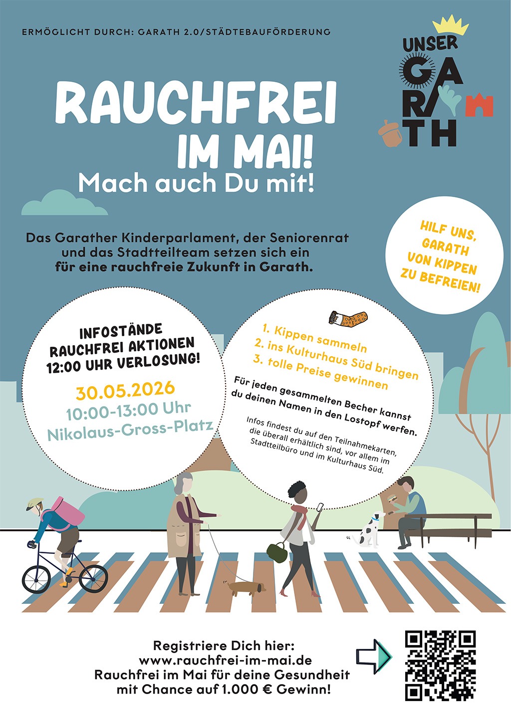 Plakat für Rauchfrei im Mai